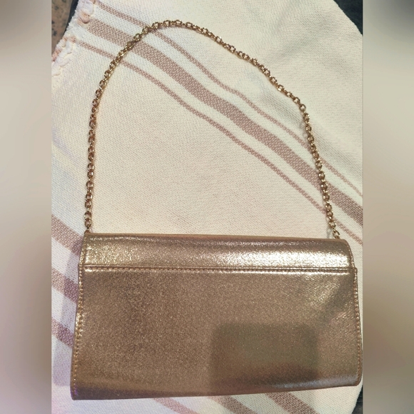 Gianni Bini Gold clutch - Picture 2 of 6